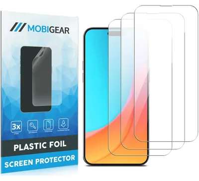 Produktbild von Mobigear Schutzfolie für iPhone 16 Pro – kompatibel mit Hüllen (3er-Pack)