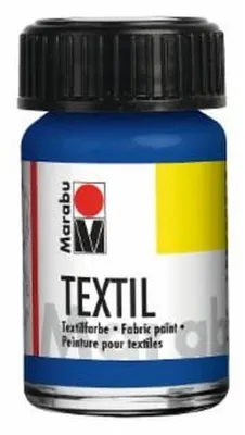 Produktbild von Marabu 1716 39 052 Textil Mittelblau 052, 15 ml