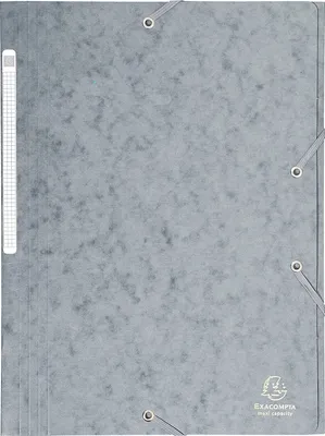 Immagine prodotto di Raccoglitore Exacompta DIN A4, capacità maxi, con elastico, grigio