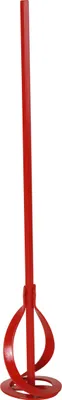 Produktbild von CONNEX Universal-Rührquirl, Metall, 6-kant-Schaft, Schaft Ø 10 mm, Länge 400 mm, Rührkorb Ø 60 mm, Rührgutmenge -5 kg, COX781256