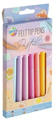 Immagine prodotto di Pennarelli pastello Nassau, set 8 pz
