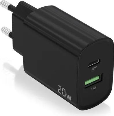 Produktbild von Aisens A110-0755 Wall Charger/ 1xUSB Type-C/ 1xUSB/ 20W