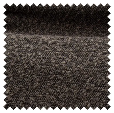 Produktbild von Selsey Cloudy – Jugendbett 90x200 cm, rechtsseitig mit Bouclé-Bezug, Braun