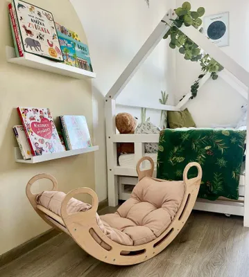 Obrázek produktu pro Polštář na houpačku Montessori -   béžový