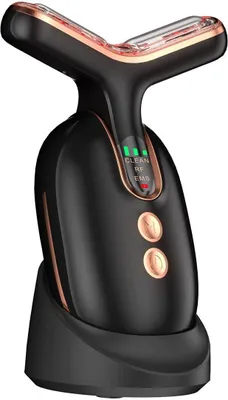 Produktbild von Nacken-Massagegerät EMS Microcurrent Facial Instrument, Hals-Gesichtsmassagegerät