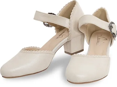 Produktbild von hirschkogel Damen Trachtenpumps 17314-36, 17314-37, 17314-38, 17314-39, 17314-40, 17314-41, 17314-42 HKO-30036080 Champagner 40