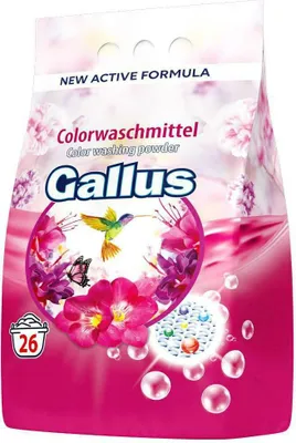 Immagine prodotto di Detersivo in polvere GALLUS (26 lavaggi) - Colore 1,7 kg