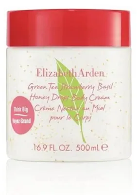 Imagen del producto de Crema corporal Elizabeth Arden Green Tea, fragancia Strawberry Basil Honey, 500 ml