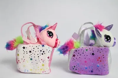 Zdjęcie produktu dla Pluszowy Jednorozec 20Cm 2Wz W Torbie 94460 44602