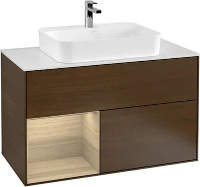 Produktbild von Villeroy & Boch F361PCGN Waschbeckenunterschrank Finion F36