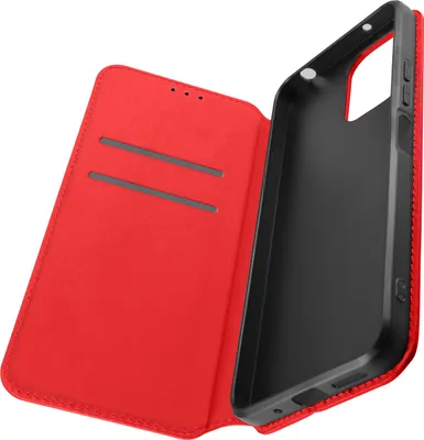 Produktbild von Avizar, Kunstleder Cover Classic Edition für Xiaomi Redmi 12, Rot