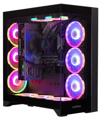Zdjęcie produktu dla CAPTIVA Highend Gaming R90-302, 4,3 GHz, AMD Ryzen™ 9, 9950X3D, 64 GB, 2 TB, Windows 11 Home