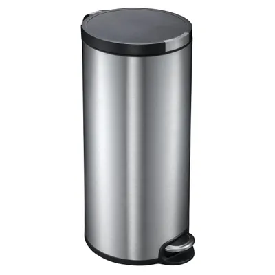 Image de EKO - Artistic Pedal bin 30 litres - Acier inoxydable Plastique - Acier inoxydable mat