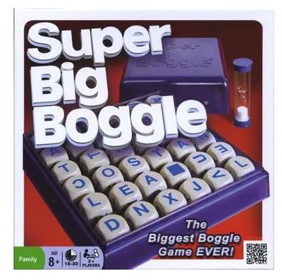 Image de Super Big Boggle – Jeu de société – Winning Moves Games (USA) – 1-20 joueurs – 8+