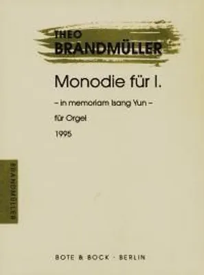 Produktbild von Monodie für I. - Memorian Isang Yun - Brandmüller, Th.
