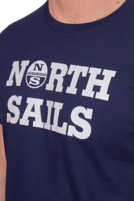 Immagine prodotto di NORTH SAILS - T-shirt uomo regular con logo stampato  - Taglia L