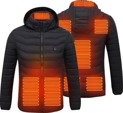 Produktbild von 8 Zone beheizte Mantel USB Elektromodie Winterwärme Mantel