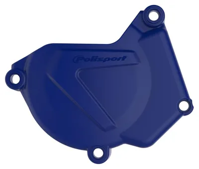 Imagen del producto de Cubierta protectora del alternador para Yamaha YZ 250, color azul, compatible con modelos de 2005 a 2025, fabricada por Polisport