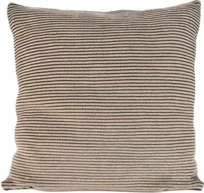 Produktbild von nielsen HOME Kissen Hila gestrickt,50x50 cm,Sand/Antik Grau,100% Baumwolle,Strick,® Standard 100,+ Füllkissen