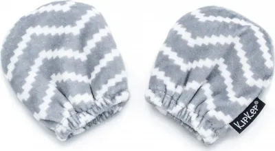 Obrázek produktu pro Dětské rukavice proti poškrábání MITTENS Silver Grey