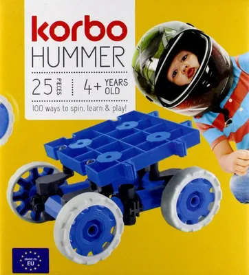 Produktbild von Bausteine Hummer Blau 25 el. / Korbo