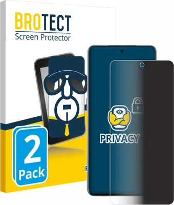 Produktbild von 2x BROTECT Sichtschutzfolie für Oppo Find X8s+ Anti-Spy Privacy Sichtschutz Blickschutz Folie Blaulicht-Schutz
