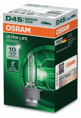 Immagine prodotto di Lampade per fari Xenon, 1 pezzo, Originali Osram ULTRA LIFE, attacco D4s, 35W