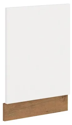 Produktbild von Küche Vigo Frontblende Geschirrspüler integriert 45 cm Eiche Lancelot Weiß Glanz