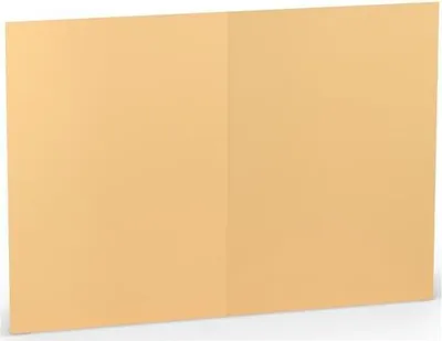 Produktbild von RÖSSLER 164072122 Briefkarte Paperado - B6, 220 g/qm, doppelt, hoch, planliegend, melon gerippt