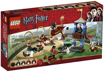 Produktbild von LEGO 4737 Harry Potter Quidditch-Turnier mit 5 Spielfiguren, 128-teilig, ab 6 Jahren