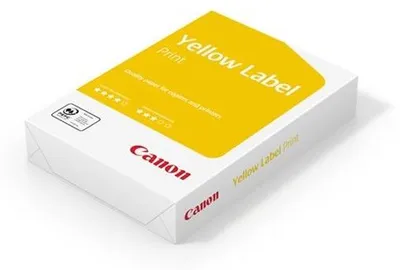 Produktbild von Canon Yellow Label Print, Laser-/Inkjet-Druck, A4 (210x297 mm), 500 Blätter, 80 g/m², Weiß