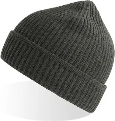 Produktbild von Atlantis MAPB | Maple Beanie Recyceltes Polyester Wintermütze - Farbe: Dark Grey Melange - Größe: One Size