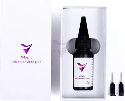 Immagine prodotto di V-Light Adesivo Trasparente Per Estensioni Di Capelli, Fasce, Adesivo In Gel, Forza 20G