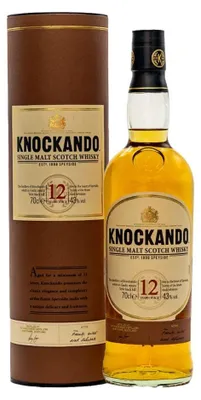 Obrázek produktu pro Knockando 12letá jednosladová skotská whisky v dárkovém balení | 43 % obj. | 0,7 l
