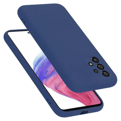 Obrázok produktu pre Ochranné puzdro Cadorabo pre Samsung Galaxy A53 5G v modrej farbe puzdro na mobilný telefón obal TPU Etui