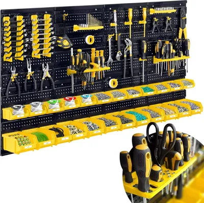 Produktbild von Werkstatt-Werkzeugtafel 128 x 76 cm Humberg HM-580
