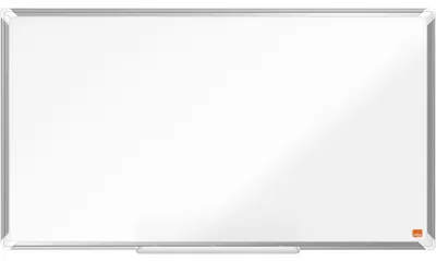 Image de nobo® 1915371 Tableau blanc Premium Plus NanoClean™ - 89 x 50 cm, blanc