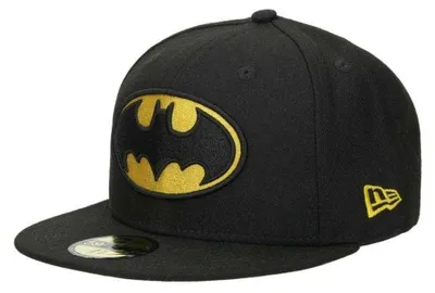 Obrázek produktu pro Batman - Baseballová čepice pro muže, logo PP8754 (jednotná velikost) (černá)