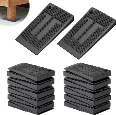 Produktbild von Famanu Möbelkeile 20 Stück - Antirutsch, flexibel, schwarz
