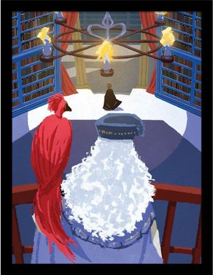 Harry Potter - Gerahmtes Poster "Looking Forward" PM10771 (45 cm x 35 cm) (Bunt)