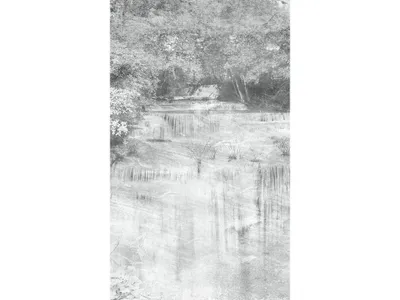 Produktbild von Fototapete - Waterfall Abstract I 150x250cm - Vliestapete
