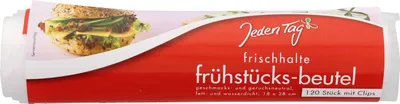 Produktbild von Jeden Tag Frühstücksbeutel (120 St.)