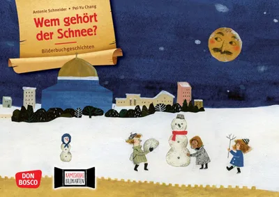 Produktbild von Wem gehört der Schnee? Kamishibai Bildkartenset
