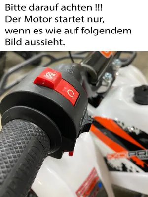 Produktbild von KXD 612 E+K 125ccm 17/14" Scheinwerfer rot
