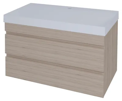Productafbeelding van Kolpa NAOMI badkamermeubel met wastafel, model OUN 80 NW