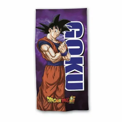 Zdjęcie produktu dla Ręcznik plażowy z mikrofibry Dragon Ball Z - idealny towarzysz na letnie wakacje