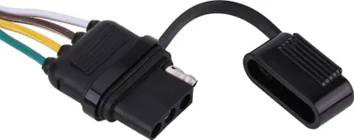 Immagine prodotto di adattatore per spina di cablaggio per rimorchio a 4 poli a 6-24 V per aggancio rimorchio caravan