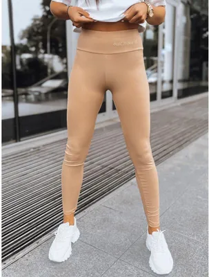 Produktbild von Gestreifte Damen-Leggings JUST braun L-XL