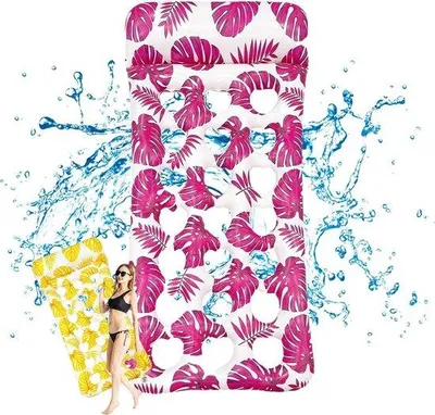 Produktbild von Famanu Aufblasbare Wasserhangmat - Ergonomisches Design, 4-in-1-Funktion