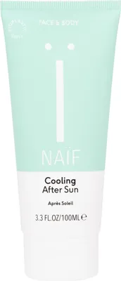 Produktbild von NAÏF Cooling Aftersun, Sonnenschutzlotion, Körper, Tube, Feuchtigkeitsspendend, Beruhigend, trockene Haut, Empflindliche Haut, 100 ml
